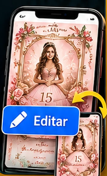 Edição do convite após publicado