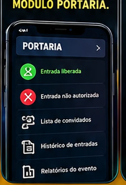 Módulo Portaria de controle de entrada
