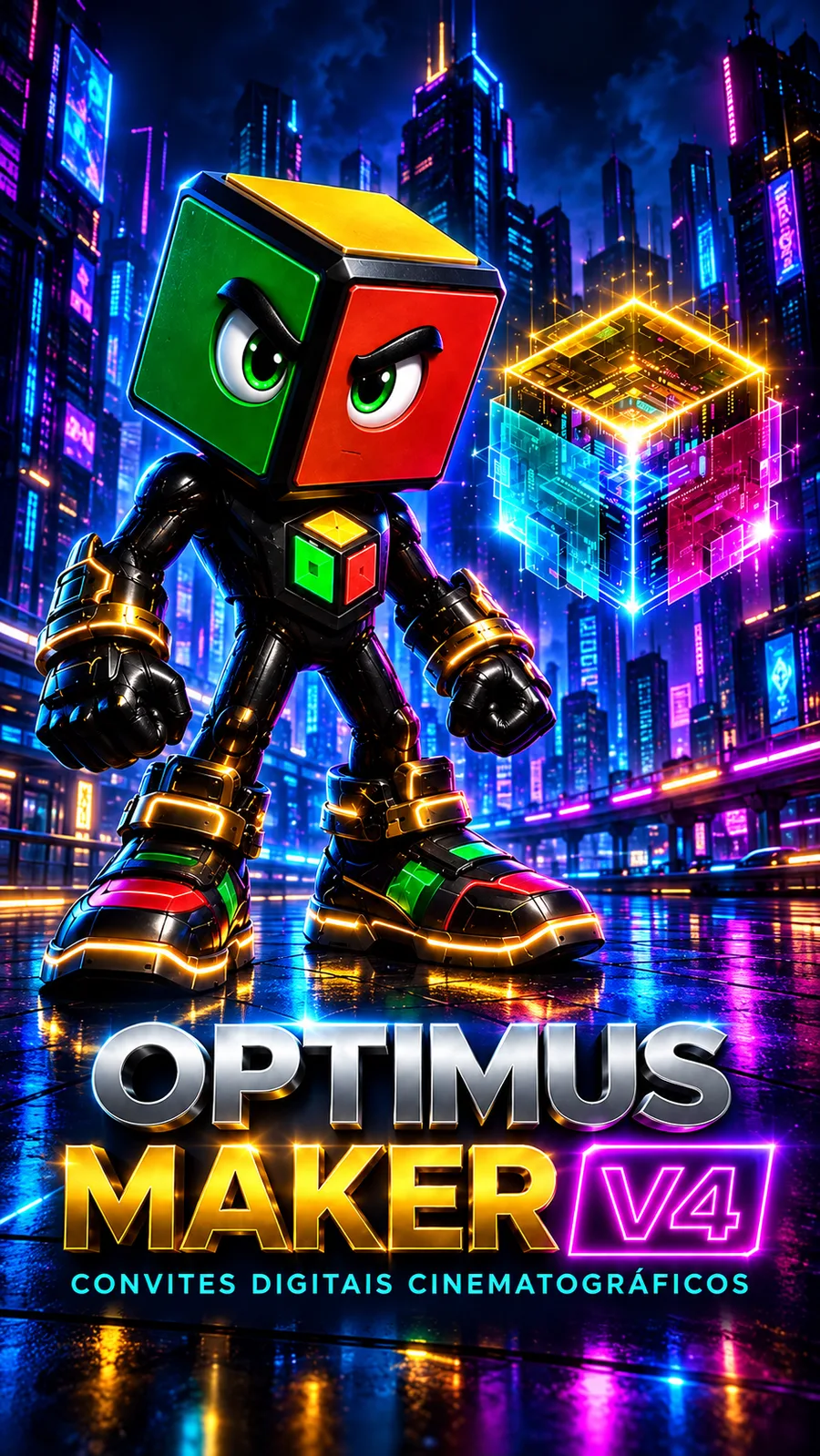 Optimus Maker V4 com jogos